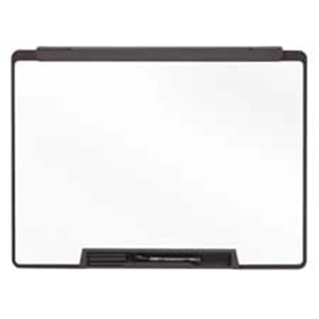 Easy-To-Organize Dry-Erase Board- Motion Cubicle- 36in.x24in.- Black EA1189929